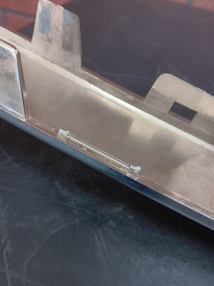 2006-2010 Jeep Grand Cherokee Rear Bumper Chrome Trim Insert w/ Sensor Cutouts