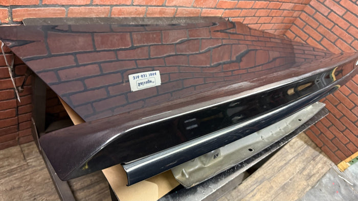 2008-2014 Dodge Challenger SRT8 Trunk Lid Decklid Spoiler OEM PXT Phantom Black