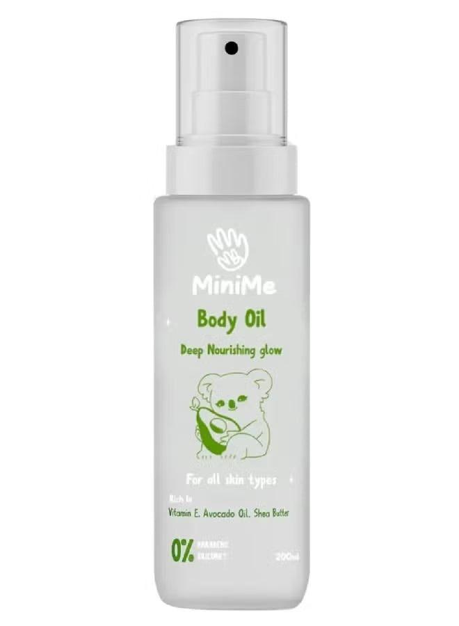 ميني مي زيت للجسم اطفال 200مل - Mini Me Body Oil Deep Nourishing Glow - 200 ml