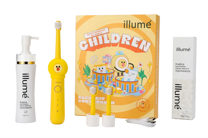 3-in-1 Illumé Kids Oral Kit - Kids Family Bundle