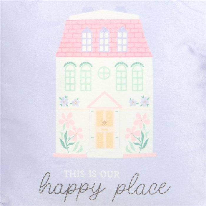 35cm Square This Is Our Happy Place Square Cushion 🇬🇧