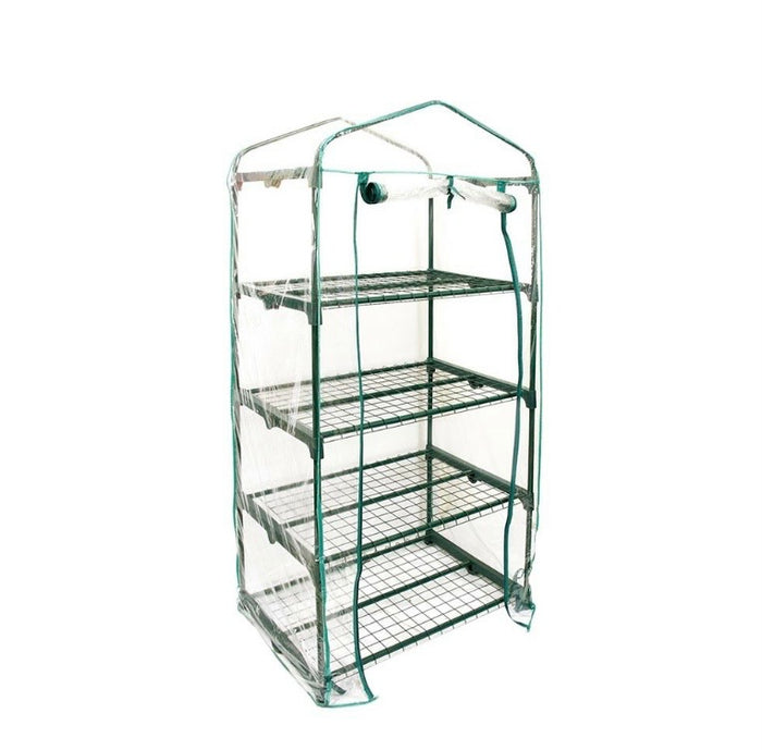 4 Tier Mini Greenhouse Walk In Grow Bag Replacement PVC Cover Casing (Cover only) 🇬🇧