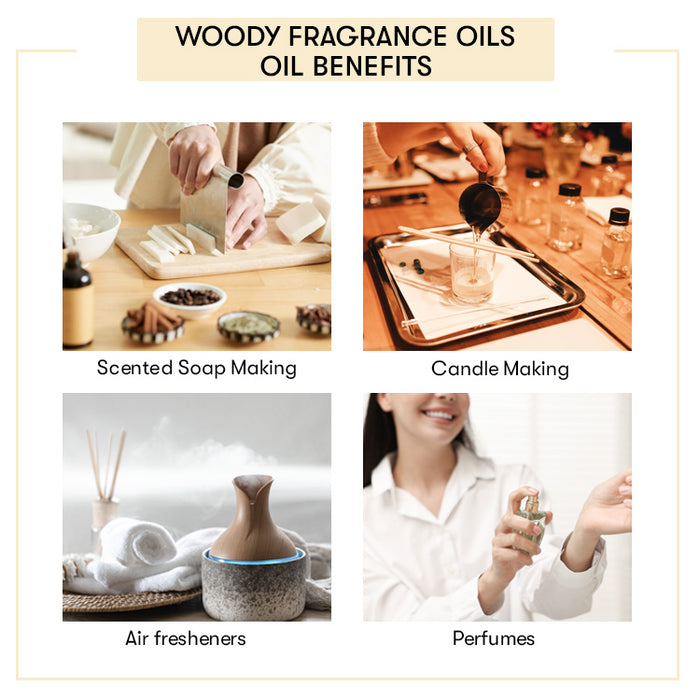 Woody Fragrance Oils benefits