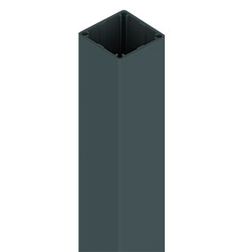 50 x 50mm Aluminium Post - 2400mm - Heavy Duty - Monument - Image 1