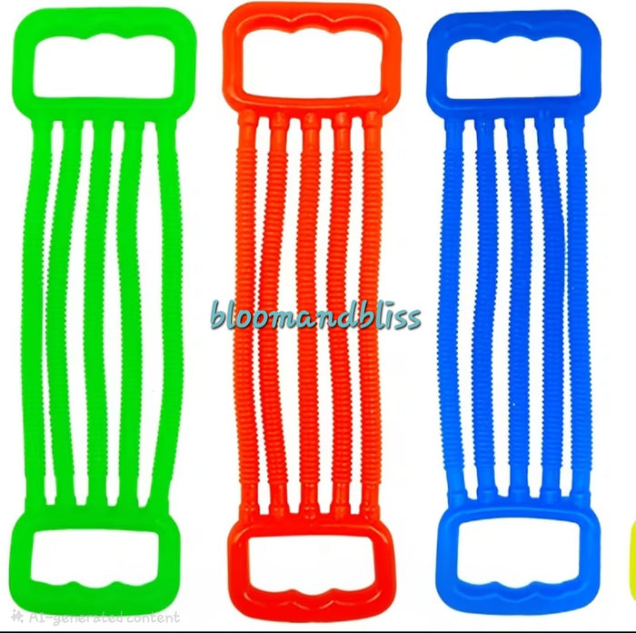 6pcs Soft Stretch Rope Set - Relax Toys, Suitable for Sensory Play and Finger Activities 🇨🇳