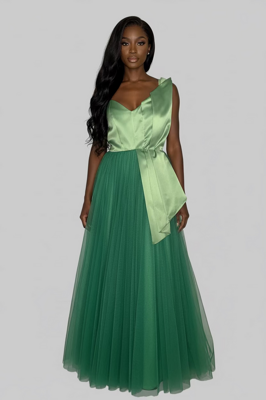 Green Tulle Dress