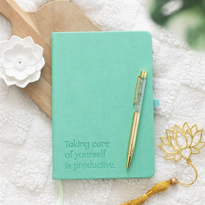 A5 Wellness Journal with Aventurine Pen 🇬🇧