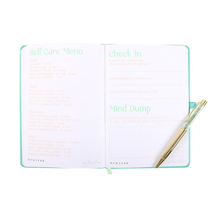 A5 Wellness Journal with Aventurine Pen 🇬🇧