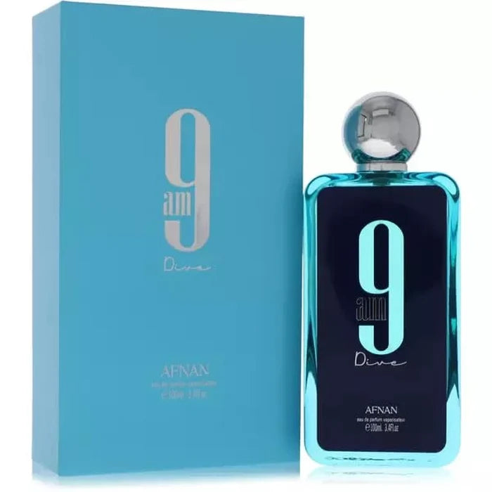 Afnan 9 AM Dive Eau De Parfum Unisex 100ml (3.4 Oz)