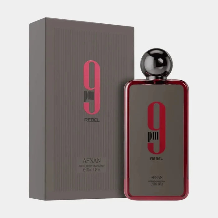 Afnan 9 PM Rebel Eau De Parfum Unisex 100ml (3.4 Oz)