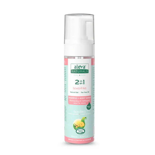 Aleva: 2 in 1 Shampoo + Body Wash