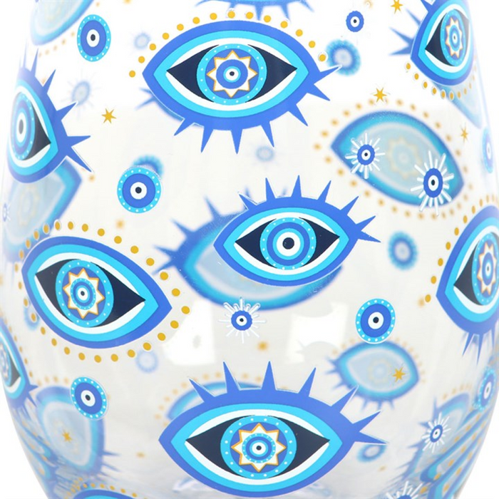 All Seeing Eye Print Stemless Glass 🇬🇧