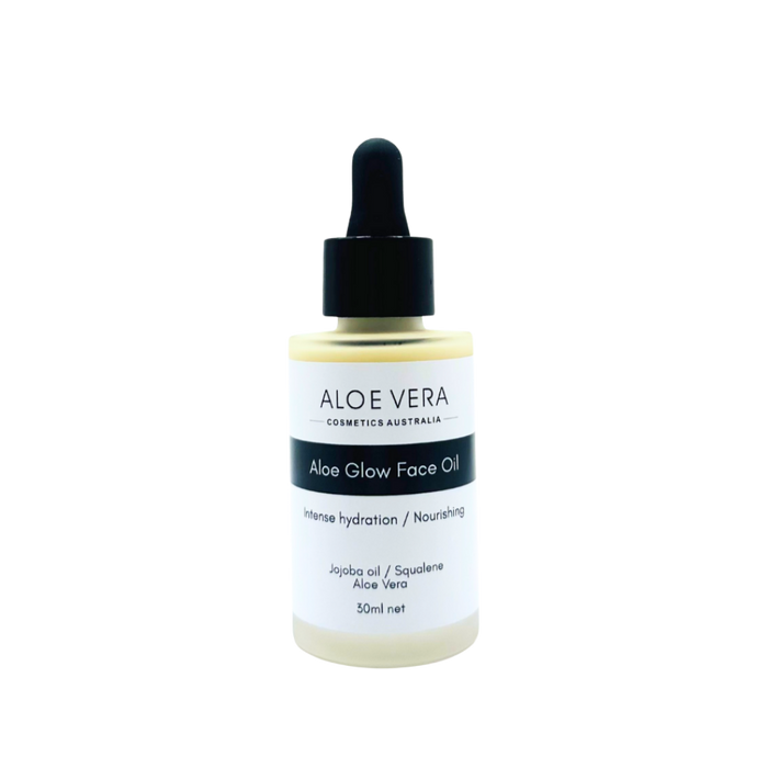 Aloe Glow Face Oil | Intense Hydration & Nourishing | Squalane & Jojoba oil