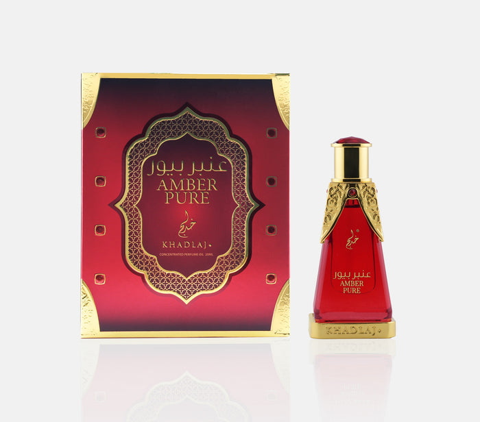 AMBER PURE 20 ML - Khadlaj Perfumes