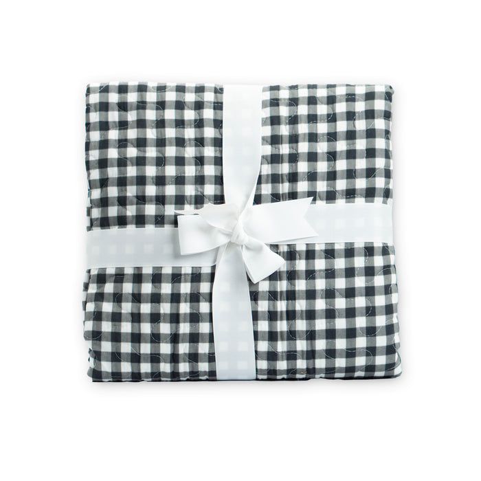 Anthia Gingham Quilted Baby Blanket #QD9811KBB