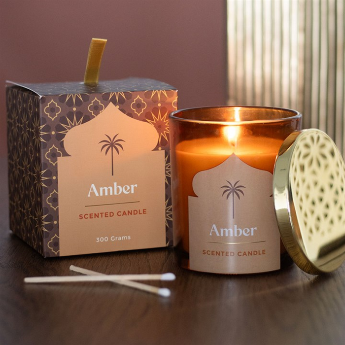 Arabian Nights Amber Scented Candle 🇬🇧