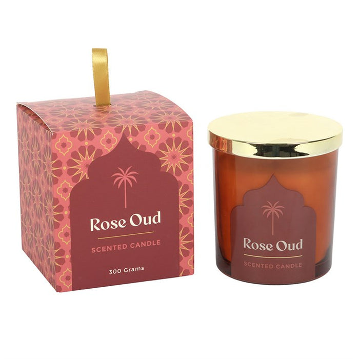 Arabian Nights Rose Oud Scented Candle 🇬🇧