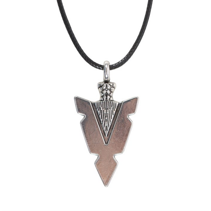 Arrowhead of Strength Viking Cord Necklace 🇬🇧