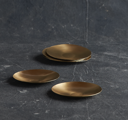 Artisan Brass Plates Extra Small - Magnolia Lane co. Home + Garden + Gift