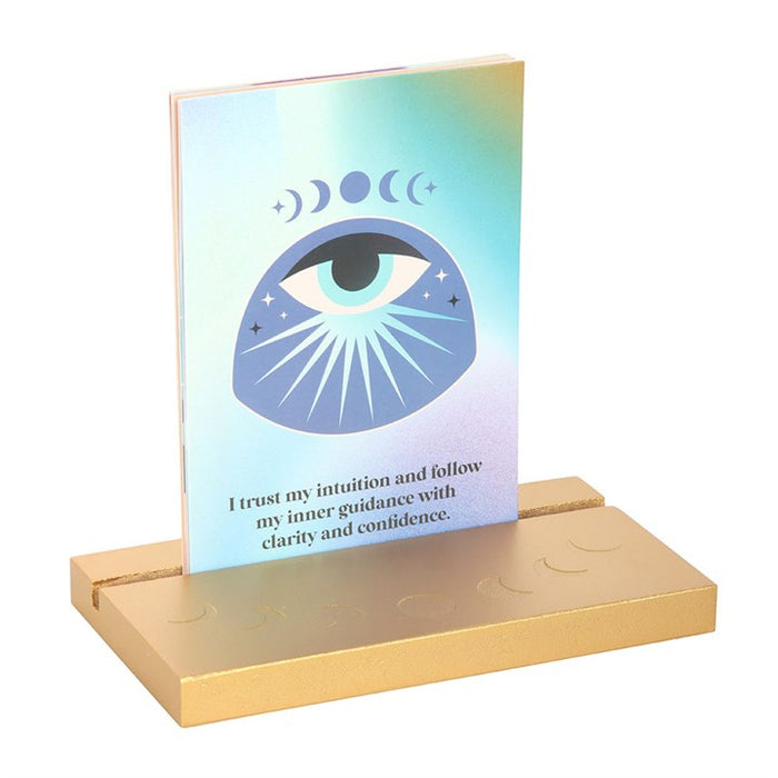 Aura Affirmation Cards with Wooden Stand 🇬🇧