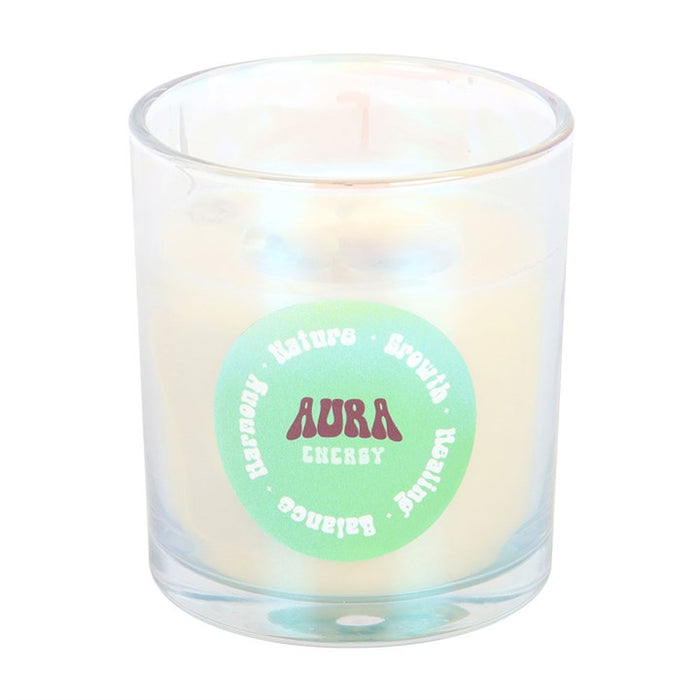 Aura Energy Lotus Mint Tea Iridescent Candle 🇬🇧