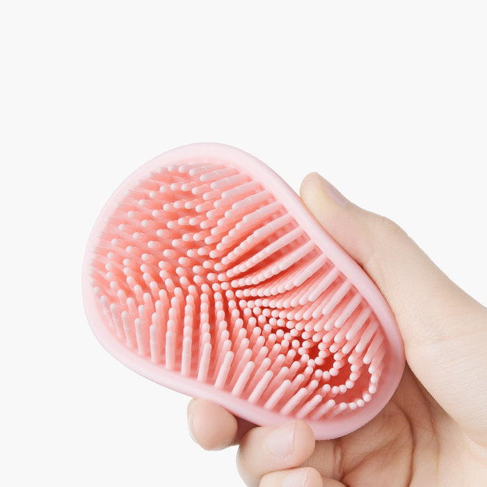 Baby Shower Brush To Remove Dandruff Silicone Scrubbing Cotton Shampoo Artifact 🇨🇳