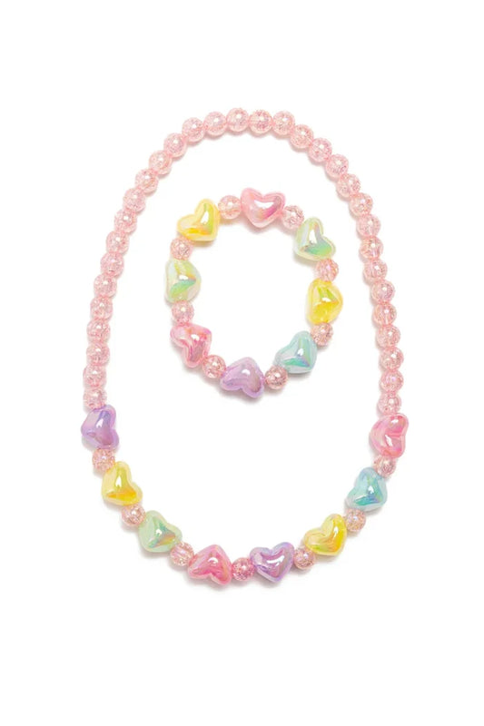 Bauble Bliss Necklace & Bracelet Set (2pc)