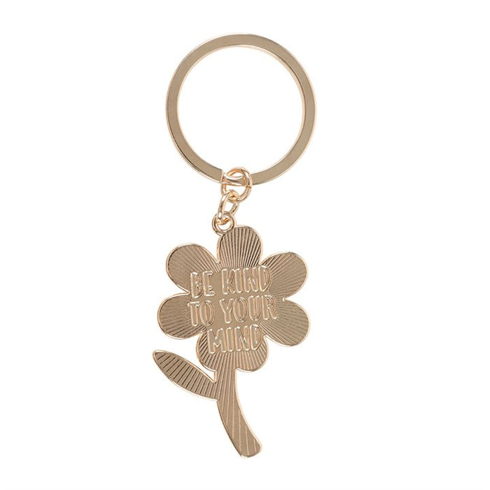 Be Kind to Your Mind Flower Keyring 🇬🇧