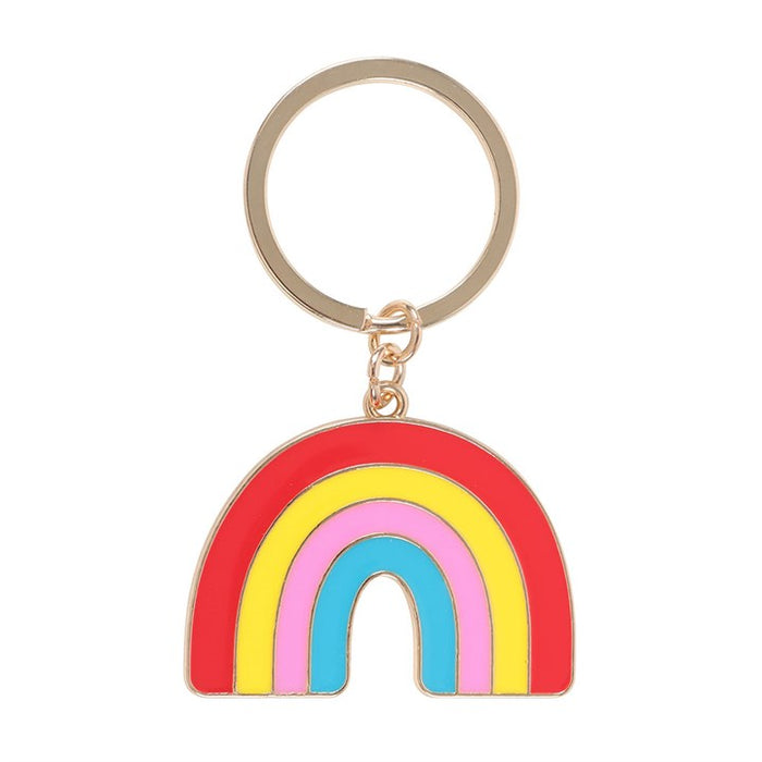 Be Kind to Your Mind Rainbow Keyring 🇬🇧
