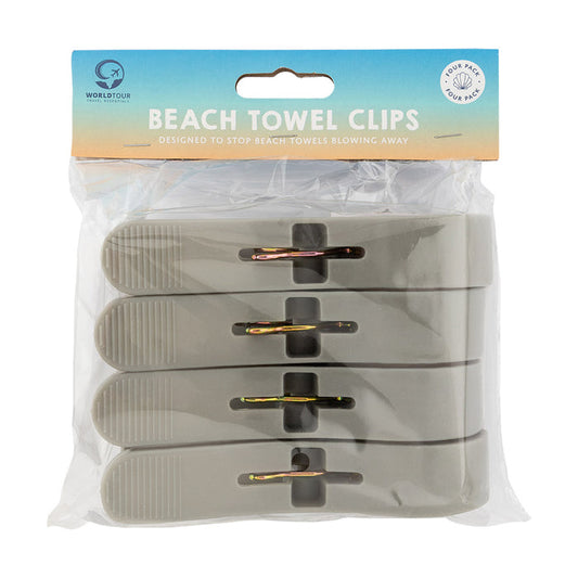 Beach Towel Pegs 4 Pack