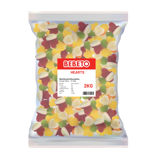 Bebeto Hearts 2Kg 🇬🇧