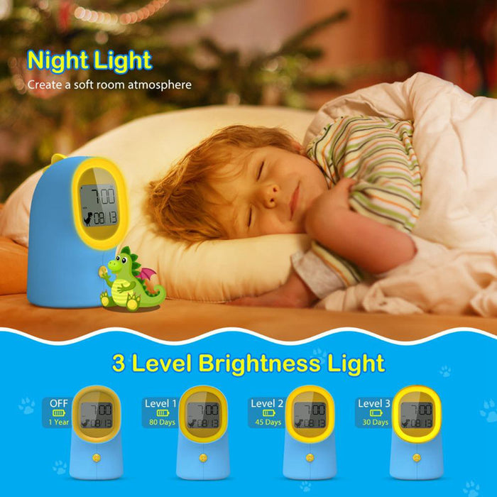 Bedside Night Light LED Display Electronic Alarm Clock 🇨🇳