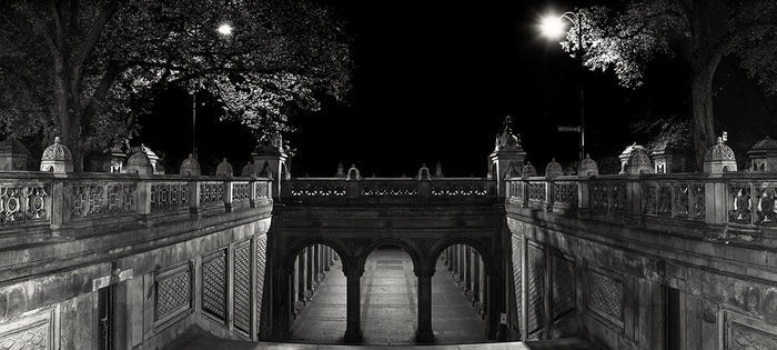 Photography | Bethesda Terrace In Monochrome | Wide Format | by Nick Psomiadis