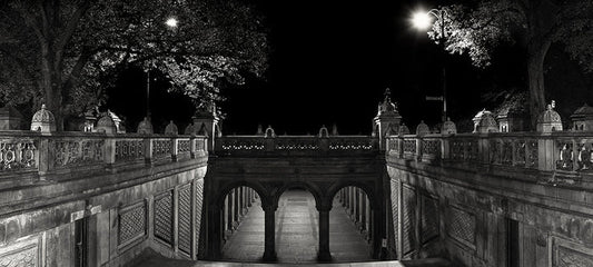 Photography | Bethesda Terrace In Monochrome | Wide Format | by Nick Psomiadis