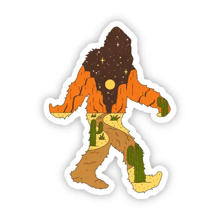 Big Moods Bigfoot Vinyl Stickers