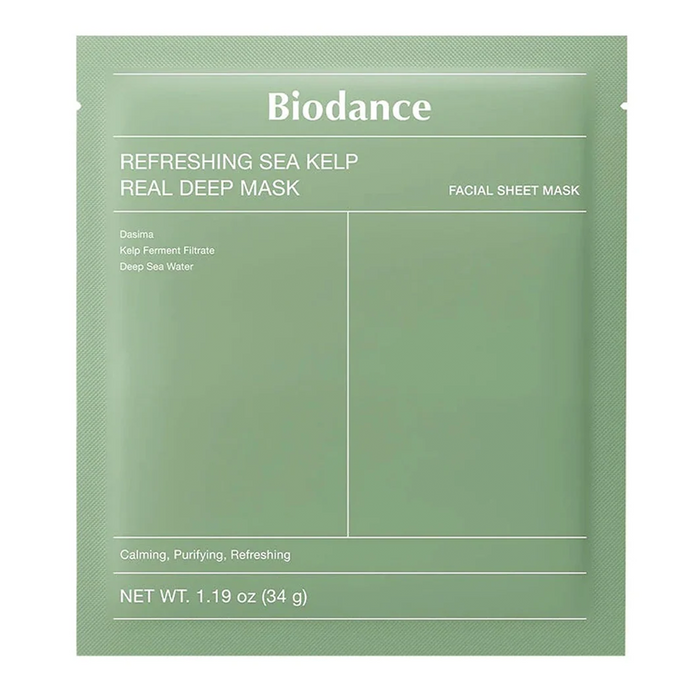Biodance Refreshing Sea Kelp Real Deep Mask 34g