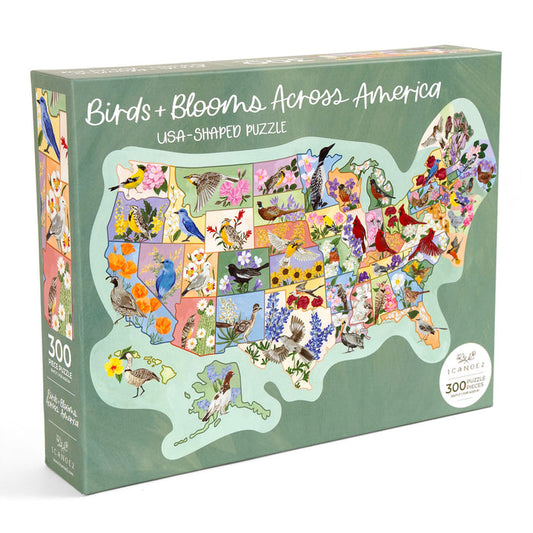 Birds & Blooms Across America Puzzle 300pc #458991