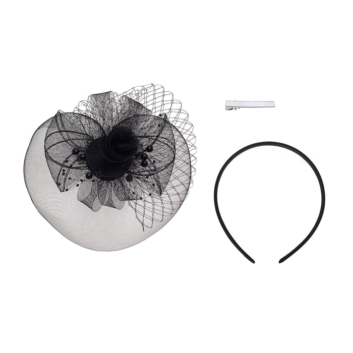 Black Fascinator