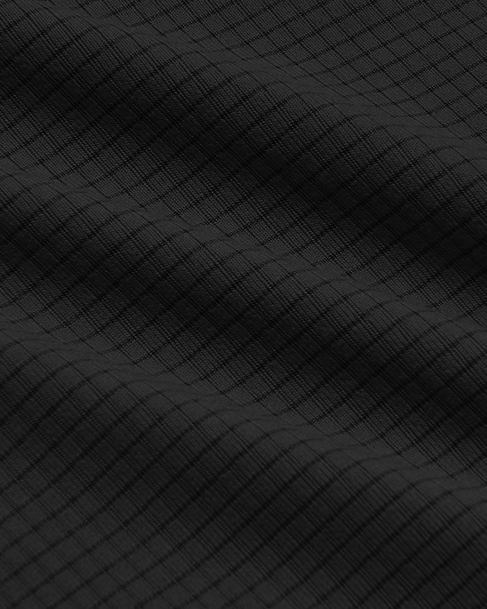 Black Sleeveless Active Mesh Tank 3-Pack close-up showing textured black mesh fabric.