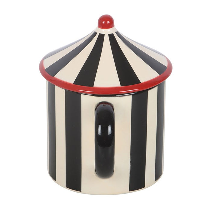 Black Striped Circus Tent Mug 🇬🇧