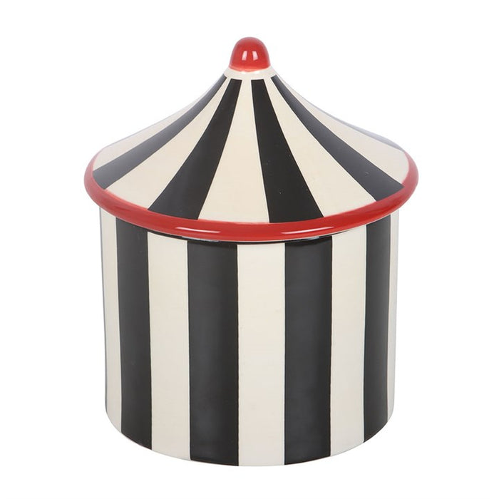 Black Striped Circus Tent Oil Burner 🇬🇧