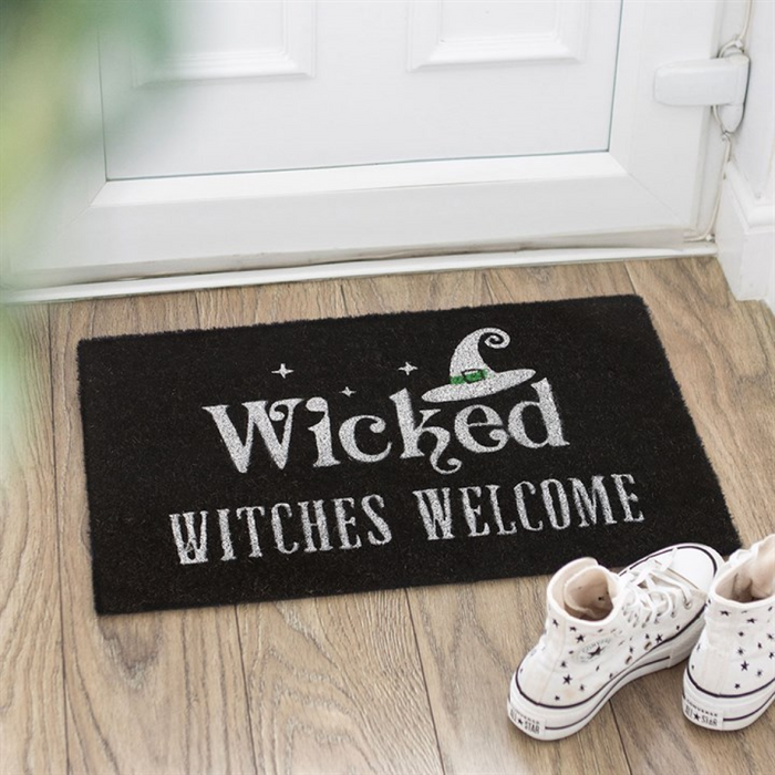 Black Wicked Witches Welcome Doormat 🇬🇧