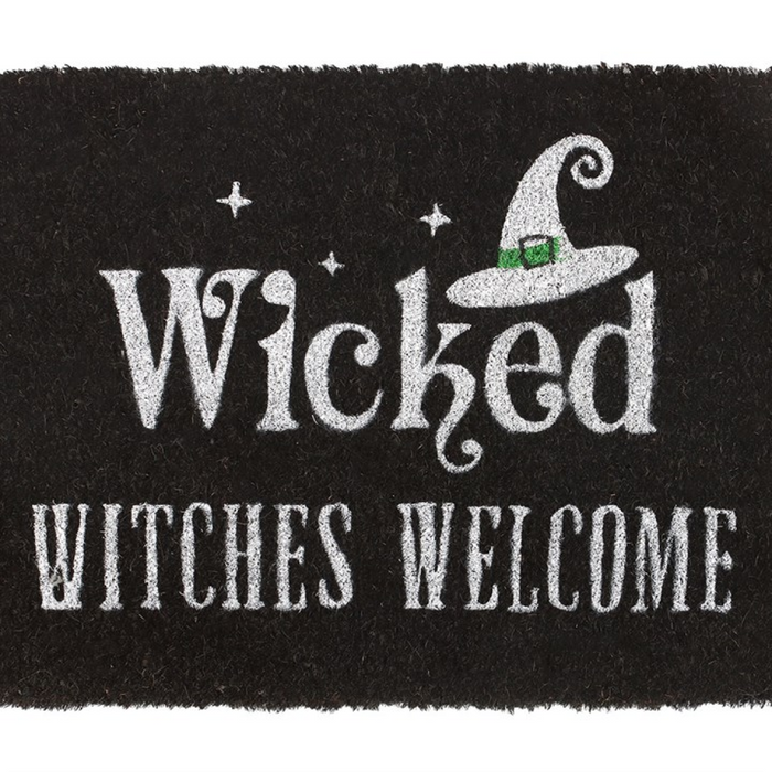 Black Wicked Witches Welcome Doormat 🇬🇧