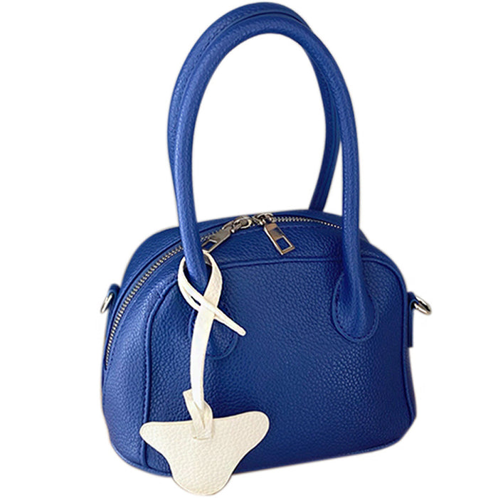 Blue Lychee Pattern One-shoulder Portable Shell Bag 🇨🇳