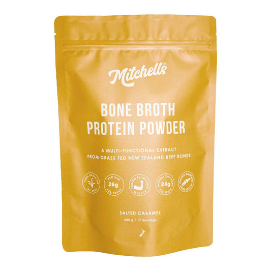 Mitchells Nutrition Limited Bone Broth Protein Powder - Salted Caramel_1
