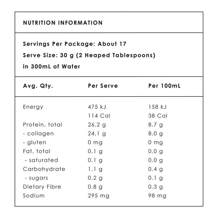 Mitchells Nutrition Limited Bone Broth Protein Powder - Salted Caramel_3