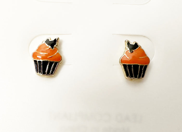 BOO-tiful Enamel Halloween Earrings