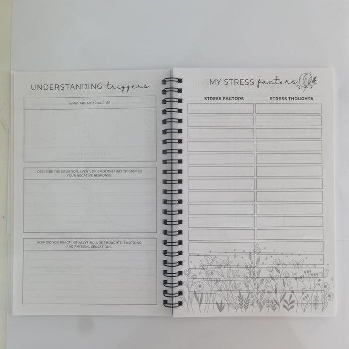 Brain Mental Health Notebook Mental Health Planning Notepad 🇨🇳