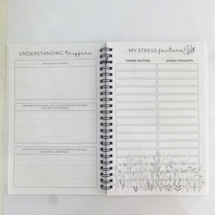Brain Mental Health Notebook Mental Health Planning Notepad 🇨🇳