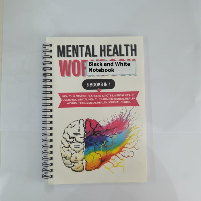 Brain Mental Health Notebook Mental Health Planning Notepad 🇨🇳